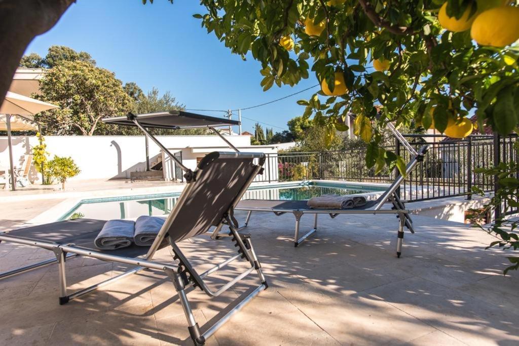 Vlatino Villa Seget Vranjica Exterior foto